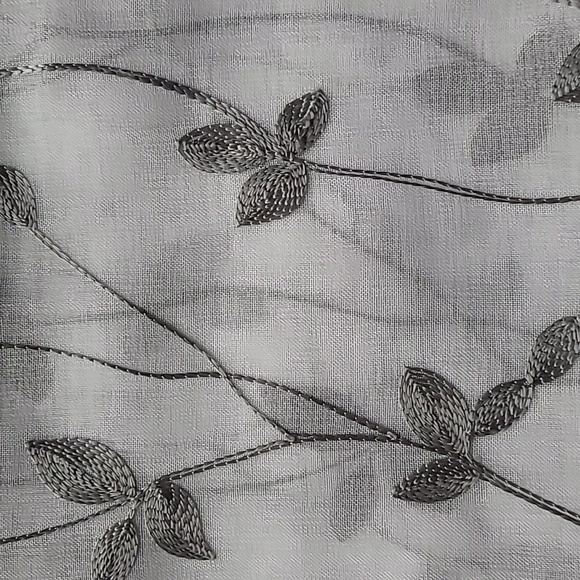 Addison Sheer Embroidered Grommet Panels - Picture 4 of 8